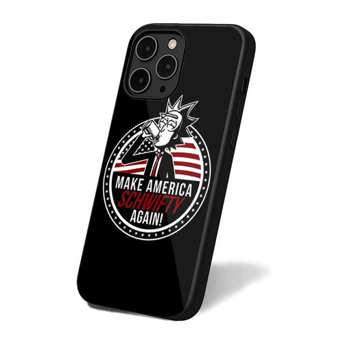 Make America Schwifty Again Rick And Morty iPhone 16 Case Cover