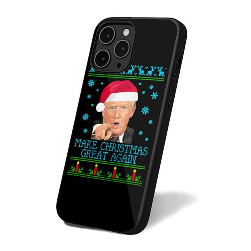 Make Christmas Great Again Donald Trump iPhone 16 Case Cover Make Christmas Great Again Donald Trump iPhone 16 Case Cover
