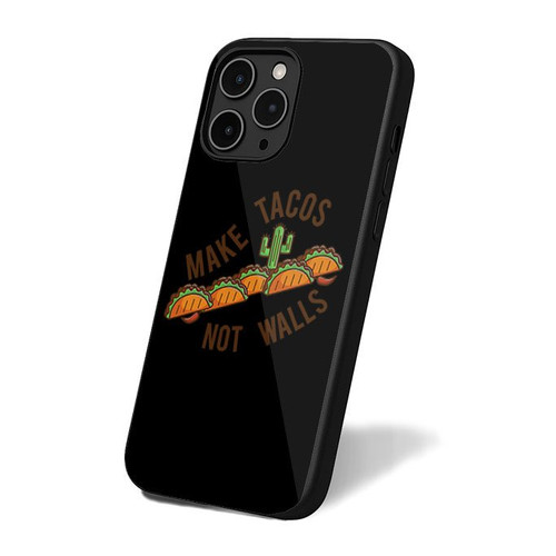 Make Tacos Not Walls Vintage Retro Art iPhone 16 Case Cover