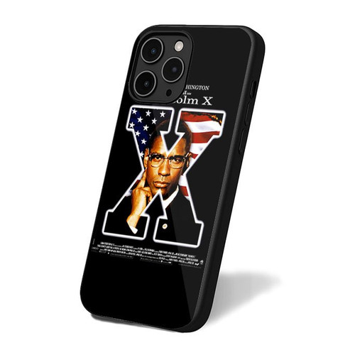 Malcolm X Classic Retro Vintage Art Simple iPhone 16 Case Cover
