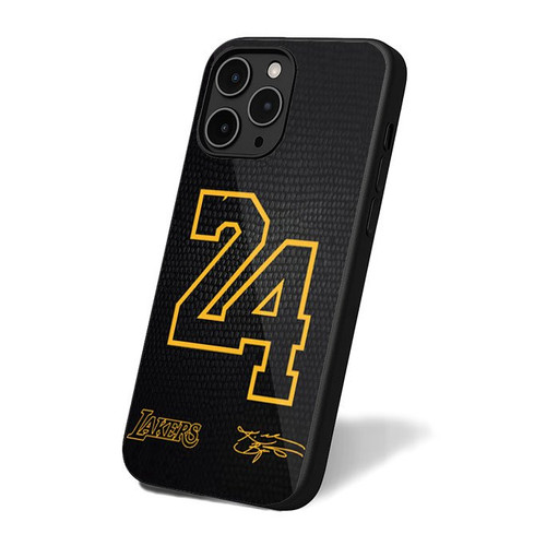 Mamba Mentality 24 Logo iPhone 16 Case Cover