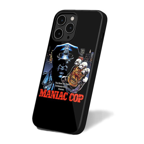 Maniac Cop iPhone 16 Case Cover