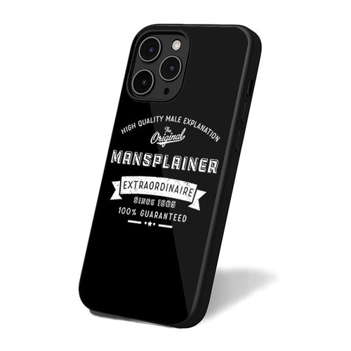 Mansplainer iPhone 16 Case Cover