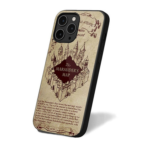Marauders Map The Scoolar Avenue iPhone 16 Case Cover
