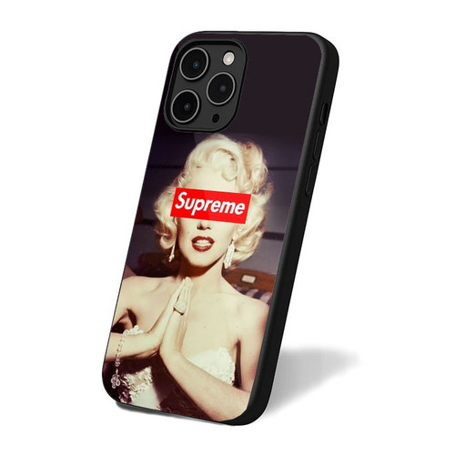 Marilyn Monroe Supreme iPhone 16 Case Cover