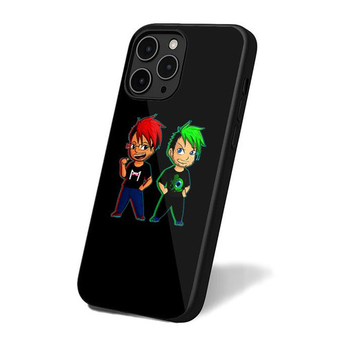 Markiplier Jacksepticeye Art Retro Simple iPhone 16 Case Cover