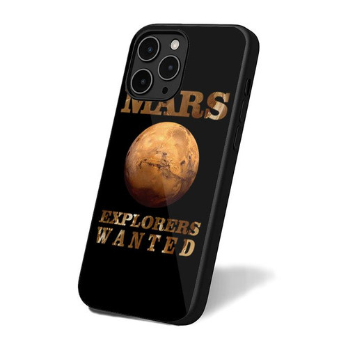 Mars Explorers Wanted iPhone 16 Case Cover