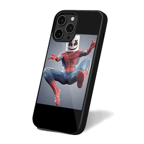 Marshmello Spiderman iPhone 16 Case Cover