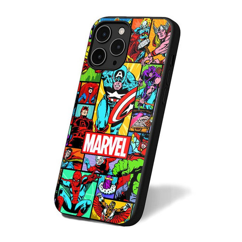 Marvel Superhero Collage iPhone 16 Case Cover