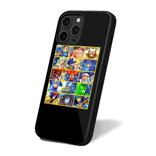 Marvel Vs Capcom Character Select iPhone 16 Case Cover