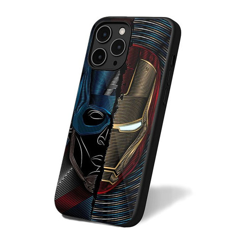Marvels Defender Captain America And Iron Man 1 iPhone 16 Case Cover