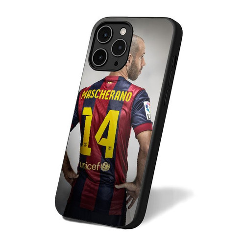 Mascherano Barcelona Team iPhone 16 Case Cover