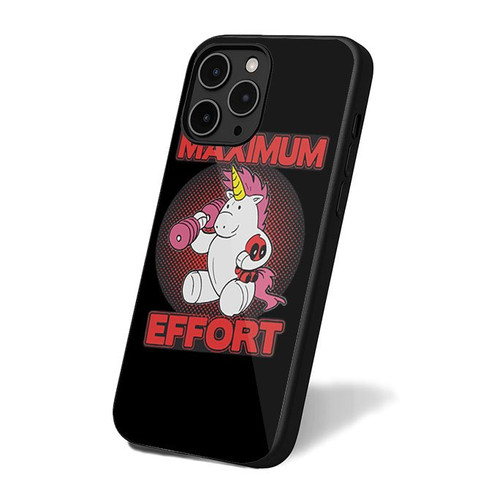 Maximum Effort Unicorn iPhone 16 Case Cover
