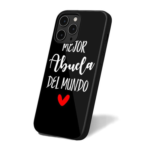 Mejor Abuela Del Mundo iPhone 16 Case Cover