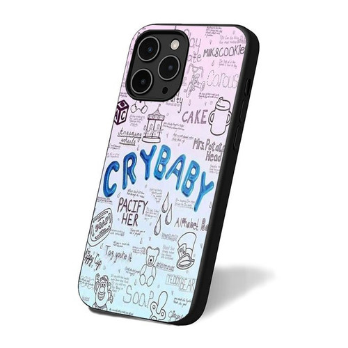 Melanie Martinez Crybaby Lyrics iPhone 16 Case Cover