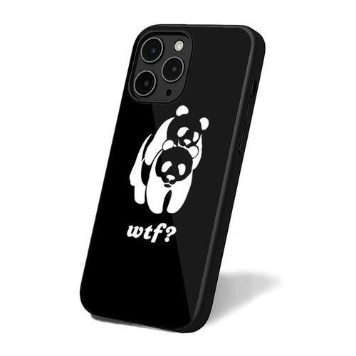 Mens Geek Mens Funny Panda iPhone 16 Case Cover
