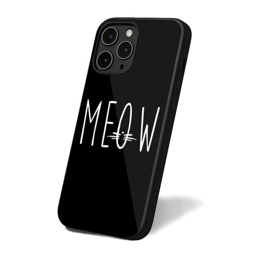 Meow Graphic iPhone 16 Case Cover