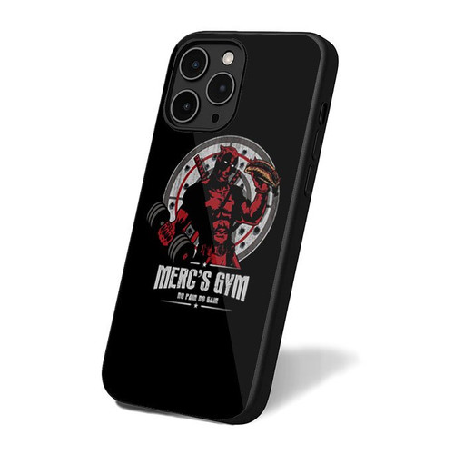 Mercs Gym Deadpool Funny Parody iPhone 16 Case Cover
