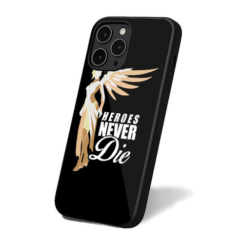 Mercy Overwatch Heroes Never Die iPhone 16 Case Cover