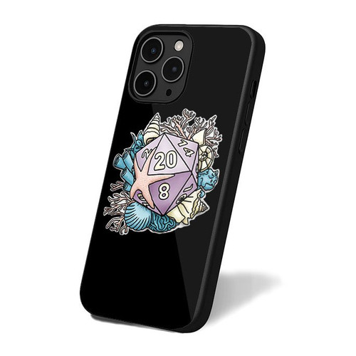 Mermaid D20 D&D Tabletop Gaming iPhone 16 Case Cover