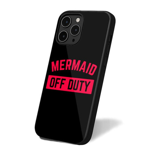 Mermaid Off Duty Simple Vintage Retro iPhone 16 Case Cover