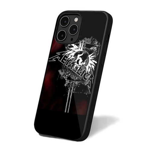 Metallica Rock Music Logo iPhone 16 Case Cover