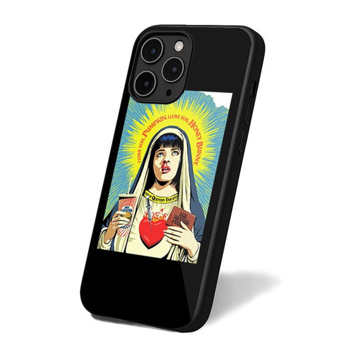 Mia Wallace Uma Thurman Virgin Mary iPhone 16 Case Cover