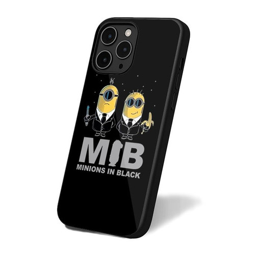 Mib Minions In Black Classic Retro Simple Vintage Art iPhone 16 Case Cover