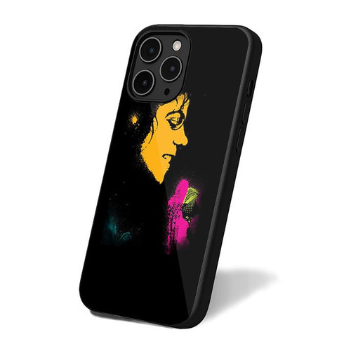 Michael Jackson Art Simple Retro iPhone 16 Case Cover