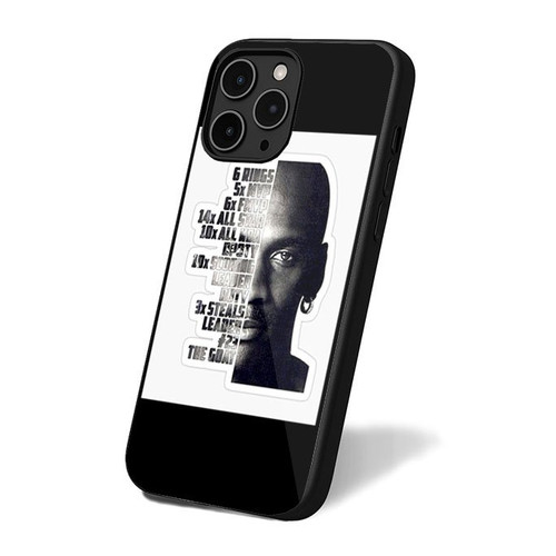 Michael Jordan Accolades iPhone 16 Case Cover