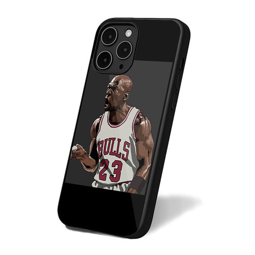 Michael Jordan Bulls 1 iPhone 16 Case Cover