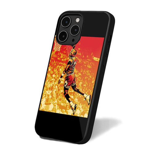 Michael Jordan Drives To The Basket iPhone 16 Case Cover