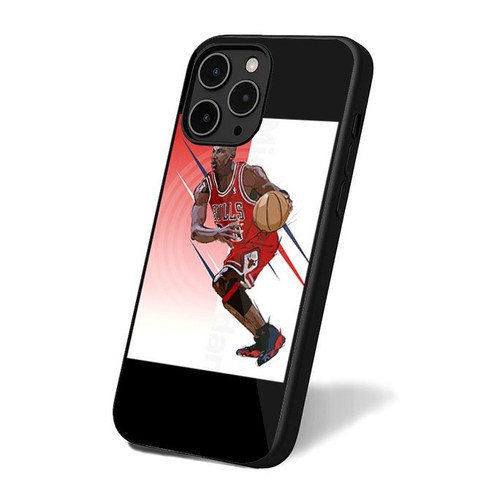Michael Jordan Slam Dunk 1 iPhone 16 Case Cover