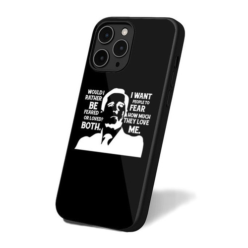 Michael Scott Feared Or Loved iPhone 16 Case Cover