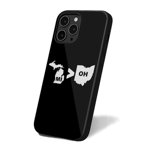 Michigan Is Greater Than Ohio iPhone 16 Case Cover