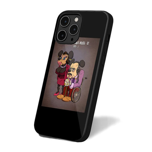 Mickey And Minnie Mouse Elderly Old iPhone 16 Case Cover