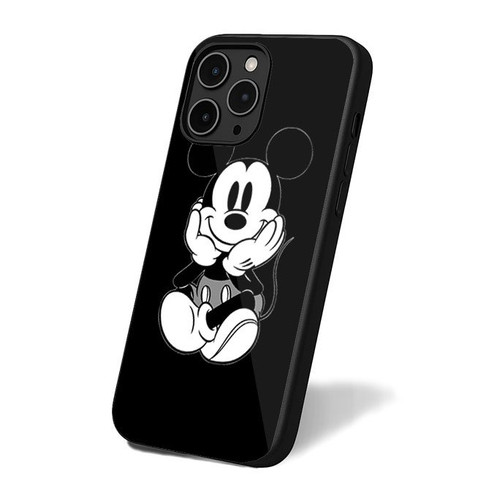 Mickey Mouse Classic Art Retro Simple Vintage iPhone 16 Case Cover