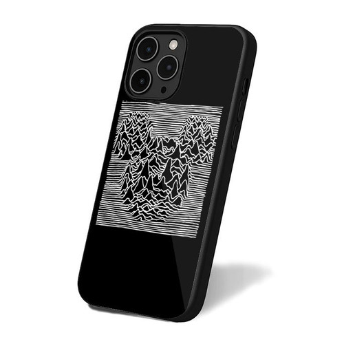 Mickey Mouse Joy Division Unknown Pleasure 1 iPhone 16 Case Cover