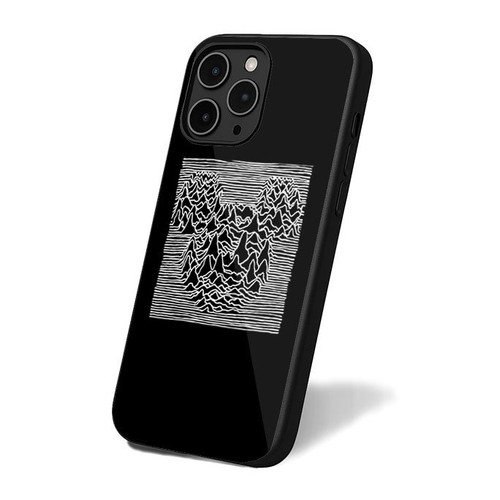 Mickey Mouse Joy Division Unknown Pleasure iPhone 16 Case Cover