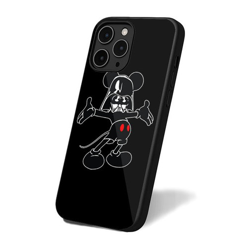 Mickey Mouse Vader Classic Retro Simple iPhone 16 Case Cover
