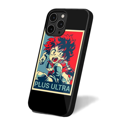 Midoriya Plus Ultra Classic Art Vintage Simple Retro iPhone 16 Case Cover