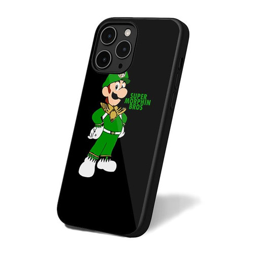 Mighty Morphin Luigi Super Mario Bros iPhone 16 Case Cover