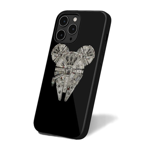 Millenium Falcon Mickey Logo iPhone 16 Case Cover