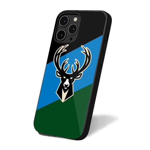 Milwaukee Bucks Logo iPhone 16 Case Cover