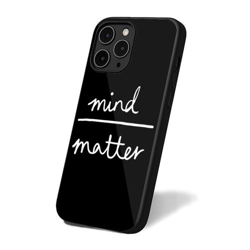 Mind Over Matter Classic Retro Simple iPhone 16 Case Cover