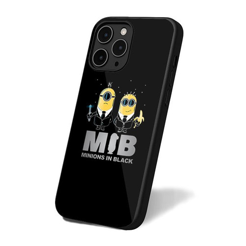 Minions In Black iPhone 16 Case Cover
