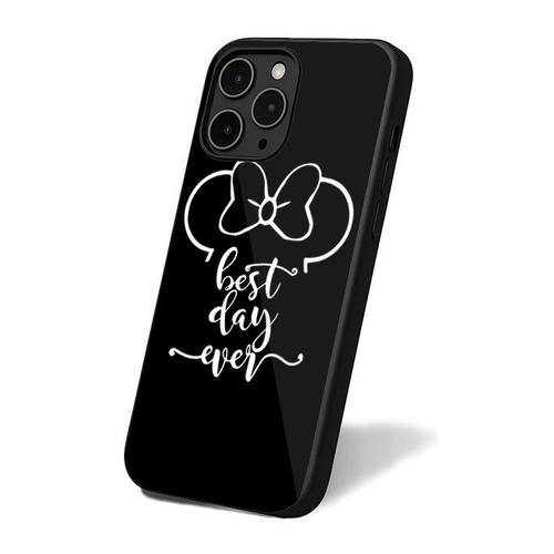 Minnie Ears Best Day Ever Disney iPhone 16 Case Cover