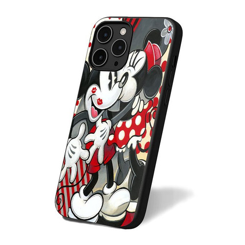 Minnie Mouse Loving Sweet Heart Mickey Mouse iPhone 16 Case Cover
