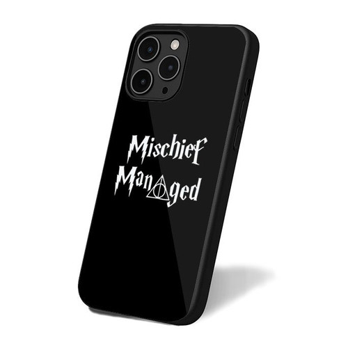 Mischief Managed Deathly Hallows iPhone 16 Case Cover