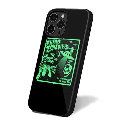 Misfits Astro Zombies Inspired iPhone 16 Case Cover